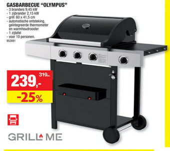 Hubo Gasbarbecue Olympus aanbieding
