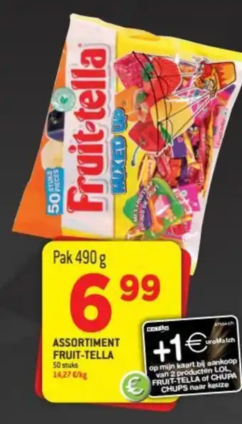 Assortiment fruit tella