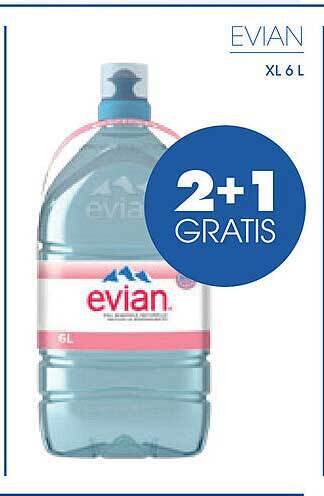 Prik en Tik Evian aanbieding
