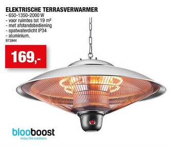 Hubo Elektrische terrasverwarmer aanbieding