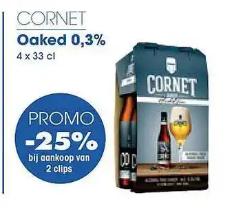 Prik en Tik Cornet oaked 0,3% aanbieding