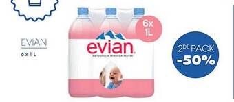 Prik en Tik Evian aanbieding