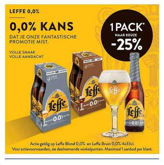 Prik en Tik Leffe 0,0% aanbieding