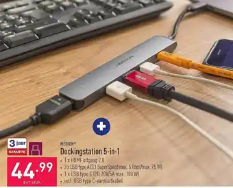 ALDI Medion dockingstation 5-in-1 aanbieding
