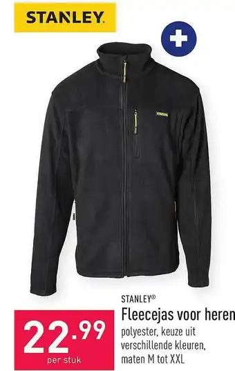 ALDI Stanley fleecejas voor heren aanbieding