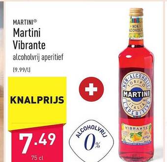 ALDI Martini vibrante aanbieding