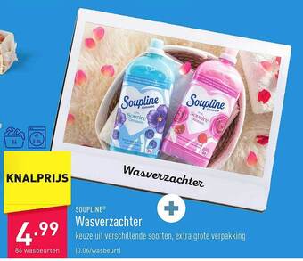 ALDI Soupline wasverzachter aanbieding