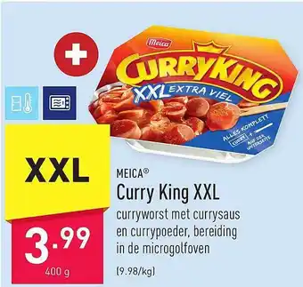 ALDI Meica curry king xxl aanbieding