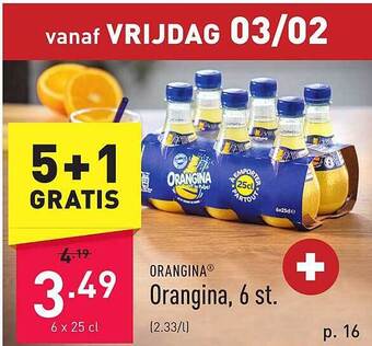 ALDI Orangina, 6 st. aanbieding