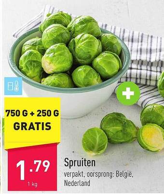 ALDI Spruiten aanbieding