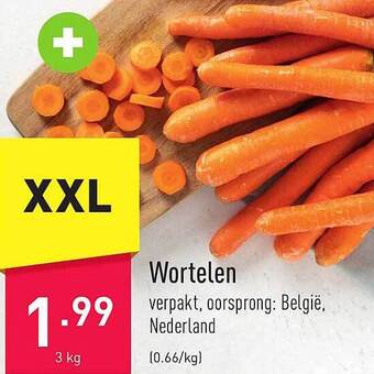 ALDI Wortelen aanbieding