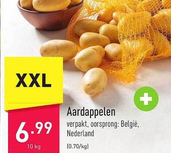 ALDI Aardappelen aanbieding