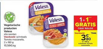 Vegetarische producten valess