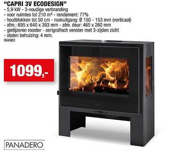 Hubo Capri 3v ecodesign aanbieding