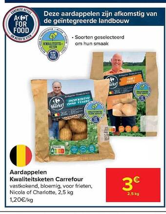 Carrefour Market Aardappelen aanbieding