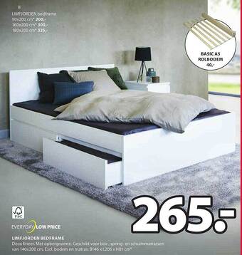 Jysk Limfjorden bedframe aanbieding