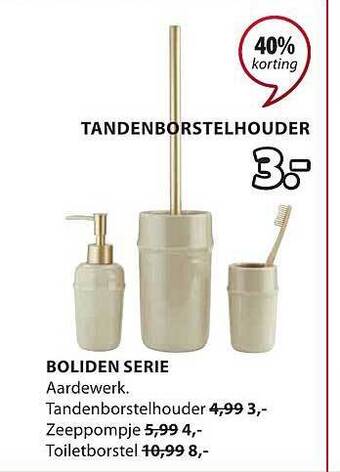 Jysk Tandenborstelhouder aanbieding