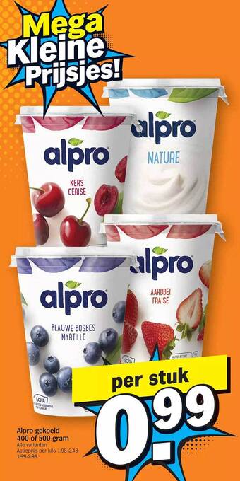 Albert Heijn Alpro gekoeld aanbieding