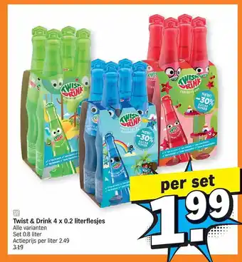 Albert Heijn Twist & drink aanbieding