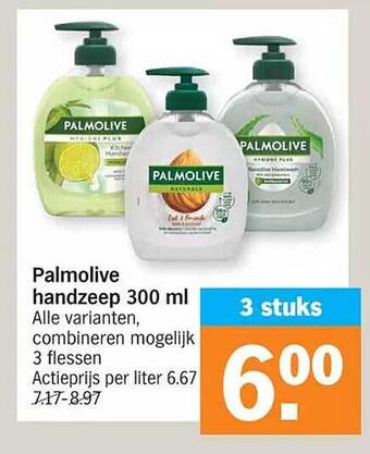 Albert Heijn Palmolive handzeep aanbieding