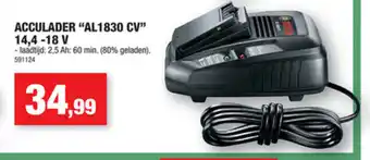 Acculader AL1830 CV 14,4-18V