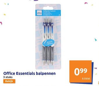 Action Office Essentials balpennen aanbieding