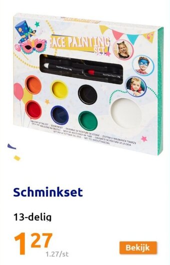 Action Schminkset aanbieding