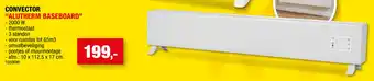 Hubo Eurom Convector Alutherm Baseboard aanbieding
