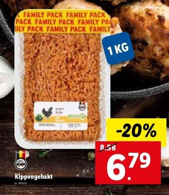 Lidl Kippengehakt aanbieding
