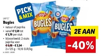 Lidl Lay's Bugles aanbieding