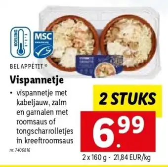 Lidl Bel Appetit Vispannetje aanbieding