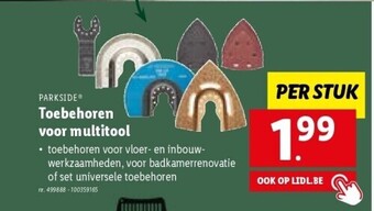 Lidl Toebehoren voor multitool aanbieding
