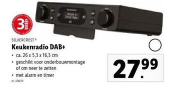Keukenradio dab+