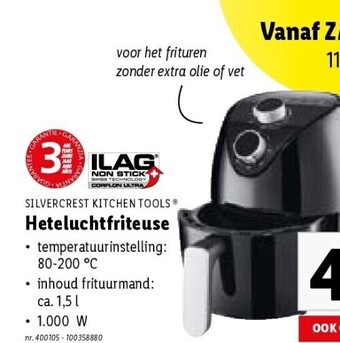 Lidl Heteluchtfriteuse aanbieding