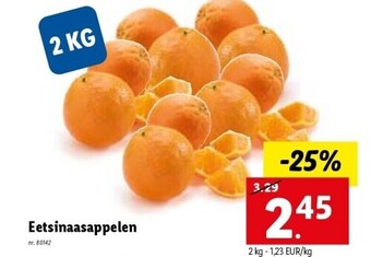 Lidl Eetsinaasappelen aanbieding