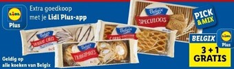Lidl Geldig op alle koeken van belgix aanbieding