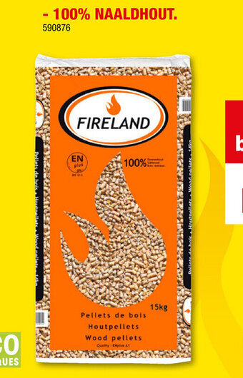 Fireland Pellets 15Kg 100% Naaldhout