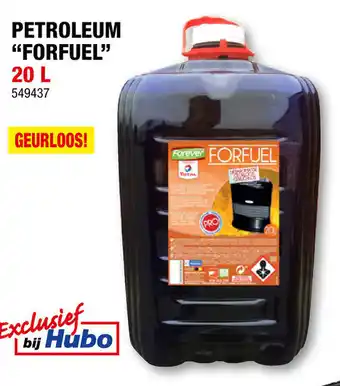 Hubo Forfuel Petroleum 20L aanbieding