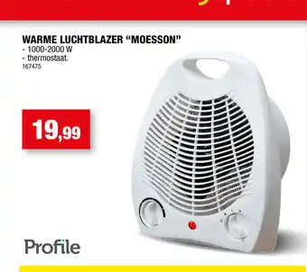 Hubo Profile Warme Luchtblazer "Moesson" aanbieding