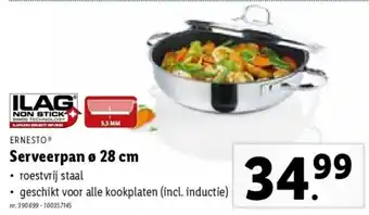 Lidl Ernesto Serveerpan ⌀ 28cm aanbieding