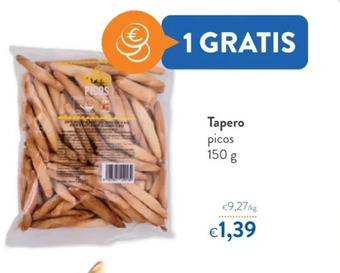 OKay Tapero picos 150 g aanbieding