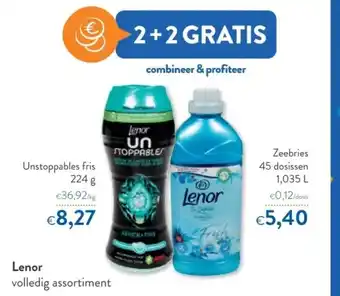 OKay Lenor unstoppables fris 224 g aanbieding