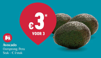 Delhaize Avocado aanbieding
