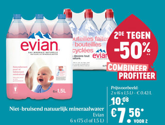 Delhaize Niet-bruisend natuurlijk mineraalwater aanbieding