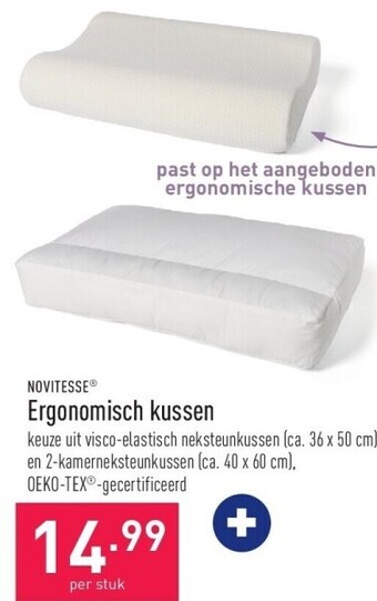 ALDI Ergonomisch kussen aanbieding