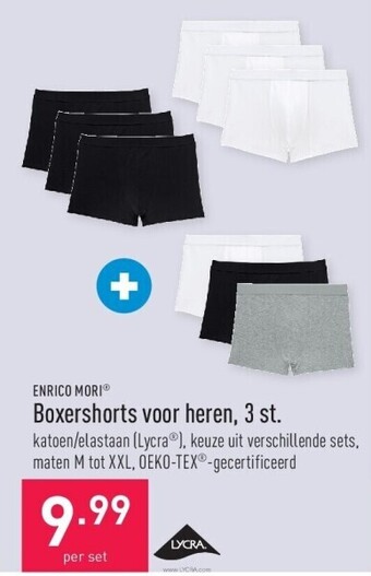ALDI Boxershorts voor heren, 3 st. aanbieding