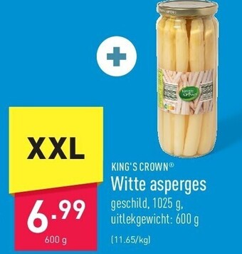 Witte asperges