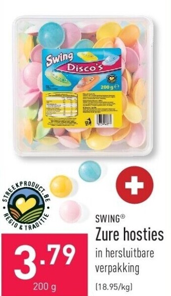ALDI Zure hosties aanbieding