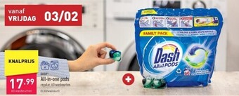 ALDI All-in-one pods aanbieding