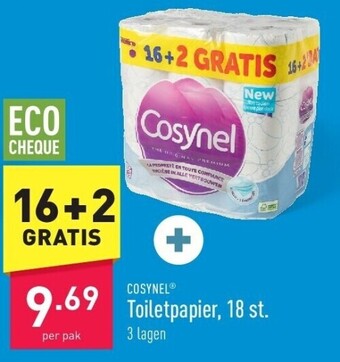 ALDI Toiletpapier, 18 st. aanbieding